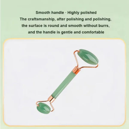 Ultimate Facial Sculpting Duo – Gua Sha Scraping Tool & Anti-Wrinkle Face Roller