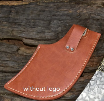 Professional Hand-Hammered Butcher Knife – High-Carbon Steel Dual-Use Meat & Bone Cleaver