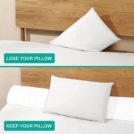Multi-Purpose Bed Wedge Pillow – 76-Inch Mattress Connector – Supportive Foam Gap Filler for Home & Hotel Beds