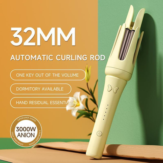 AutoSpin™ Professional Rotating Curling Iron – Effortless Large Curls & Waves