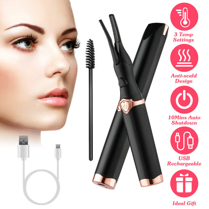 2-in-1 Hybrid Lash Curler – Professional Electric Lifting Tool for All-Day Natural Curls