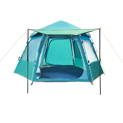 4-6 Person Instant Pop-Up Camping Tent – Automatic Quick Opening Family Tent – Waterproof & Windproof Outdoor Shelter for Hiking & Beach