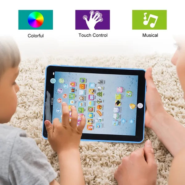 Kids Learning Tablet – Interactive Educational Mini Pad with Letters, Numbers & Music – Touch & Learn Toddler Toy for Early Development