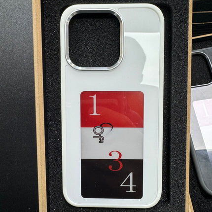 Smart E-Ink Screen Phone Case – NFC DIY Personalized Display Case – Battery-Free Instant Image Projection Luxury Cover