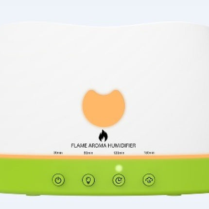 Essential Oil Diffuser with Flame Light – Ultrasonic Cold Mist Humidifier for Baby & Home – Aromatherapy Fragrance Diffuser – USB Powered
