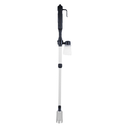 Battery Operated Aquarium Gravel Cleaner – Automatic Fish Tank Vacuum & Siphon – Electric Sand Washer with Algae Scraper & Water Filter System