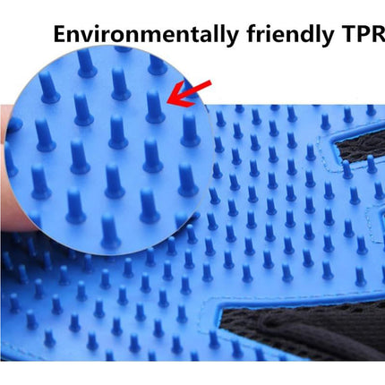 Premium Pet Grooming Gloves (1 Pair) – Gentle Deshedding & Massage Brush – Effective Hair Remover for Dogs, Cats, Horses & Rabbit