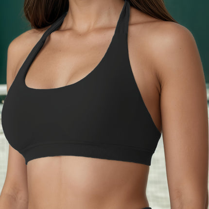 High-Impact Running Sports Bra – Moisture-Wicking Workout Top – Full Support Wireless Gym Bra for HIIT, Cardio & Athletics