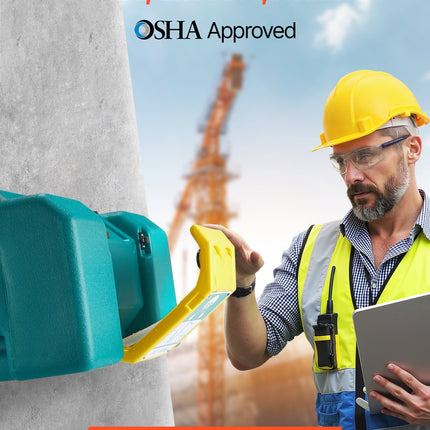 Portable 8-Gallon Emergency Eyewash Station – Gravity-Fed OSHA Compliant Safety Station for Job Sites & Workshops