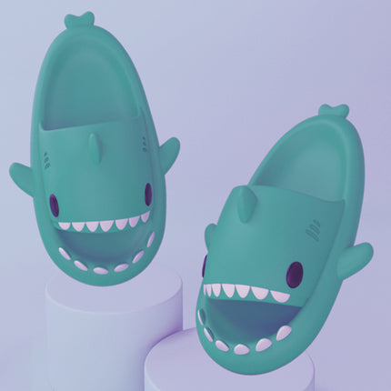 Original Shark Slides – Funny Cartoon Shark Slippers for Adults – Cloud-Feel Soft Sole Non-Slip Sandals for Indoor & Outdoor