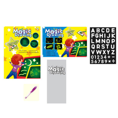 3D Magic Drawing Pad for Kids – LED Light-Up Glow Board with 8 Light Effects – Creative Educational Sketchpad Gift
