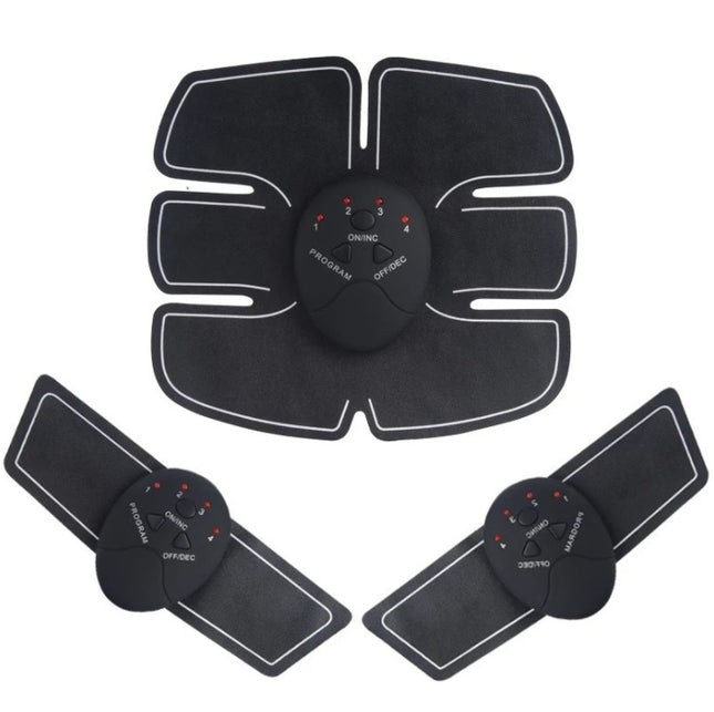 Ultimate EMS Abs Trainer – Professional Muscle Stimulator Belt – Wireless Abdominal Toning Workout Gear for Men & Women