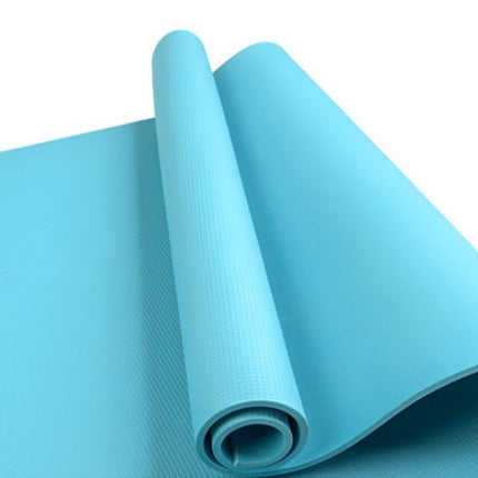High-Density EVA Yoga Mat – Non-Slip Exercise Mat for Fitness, Pilates & Stretching – 4mm/6mm Thickness – Lightweight & Durable