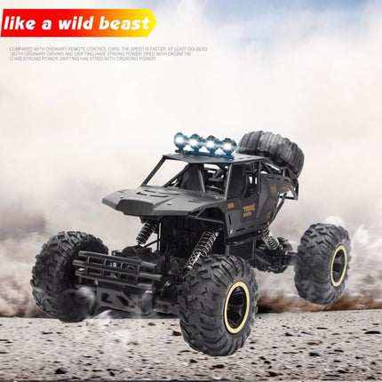 4DRC Rock Track Off-Road RC Crawler – 4WD Rechargeable Monster Truck – All-Terrain Remote Control Climbing Car for Kids & Adults