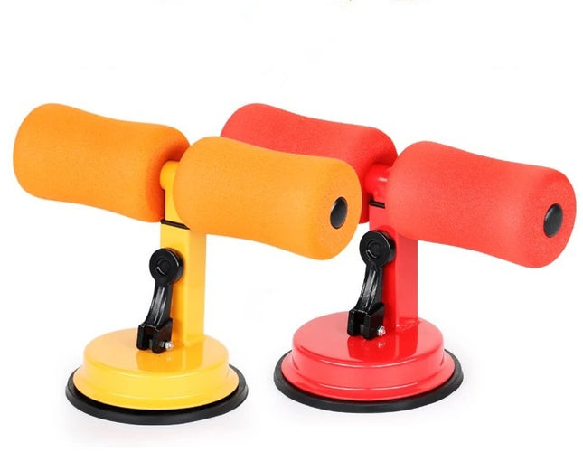 Adjustable Sit-Up Bar with Suction Cup – Portable Abdominal Core Trainer – Home Fitness Equipment for Sit-Ups, Push-Ups & Leg Stretches