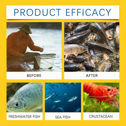 Yegebang Red Worm Liquid Attractant – High Concentration Fish Bait Additive – Natural Scent Stimulant for Carp, Tilapia, and Trout