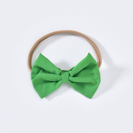 Baby Girl St. Patrick’s Day Tulle Romper Dress & Headband Set – Clover Embroidered Ruffle Sleeveless Jumpsuit