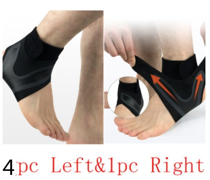 Professional Ankle Support Brace – Adjustable Compression Ankle Sleeve for Sports – Breathable Foot Stabilizer for Running, Basketball & Injury Recovery