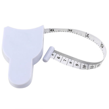 Self-Tightening Body Measuring Tape – Easy-Lock Retractable Tape Measure for Fitness, Weight Loss & Body Circumference