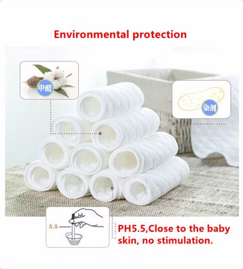 Reusable Baby Cloth Diaper – Washable & Adjustable One-Size Nappy – Eco-Friendly Breathable Pocket Diaper