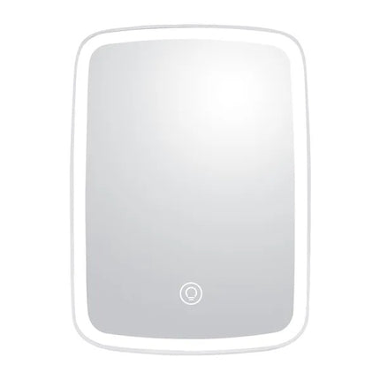 Ultra-Slim Lighted Makeup Mirror – Compact Desktop Vanity Mirror for Travel & Home