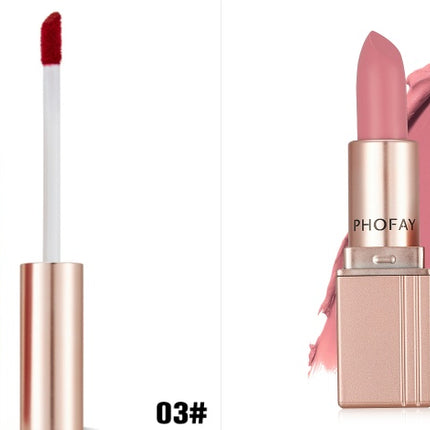 Phofay Silk-Finish Lip Gloss – Non-Tacky Mirror Glow