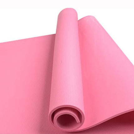 High-Density EVA Yoga Mat – Non-Slip Exercise Mat for Fitness, Pilates & Stretching – 4mm/6mm Thickness – Lightweight & Durable
