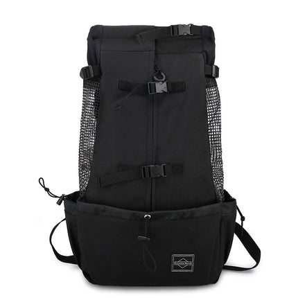 Hands-Free Dog Carrier Backpack – Legs Out Front-Facing Pet Carrier – Breathable & Adjustable Travel Bag for Small & Medium Dogs & Cats