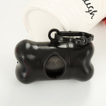 Portable Dog Poop Bag Dispenser with Leash Clip – Capsule Design Pet Waste Bag Holder – Travel Walking Accessory for Dogs