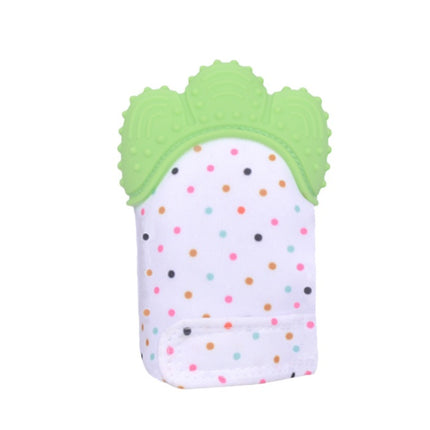 Baby Teething Mitten – Food Grade Silicone Self-Soothing Teether Glove – Anti-Bite & Pain Relief Molar Toy for Toddlers