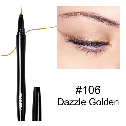 Phoera Pro-Flow Precision Eyeliner – Smudge-Proof Ink Technology