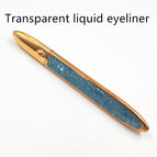Blue leather / Transparent