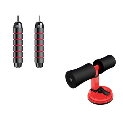 Adjustable Sit-Up Bar with Suction Cup – Portable Abdominal Core Trainer – Home Fitness Equipment for Sit-Ups, Push-Ups & Leg Stretches