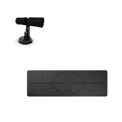Adjustable Sit-Up Bar with Suction Cup – Portable Abdominal Core Trainer – Home Fitness Equipment for Sit-Ups, Push-Ups & Leg Stretches
