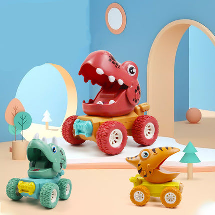 Kids Dinosaur Riding Toy – Toddler Push and Slide Animal Car – Foot-to-Floor Ride-On Toy for Boys & Girls – Early Balance & Motor Skill Developer