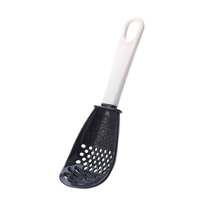6-in-1 Multi-Functional Kitchen Cooking Spoon – Heat-Resistant Slotted Spoon for Grinding, Mashing, Straining & Whisking