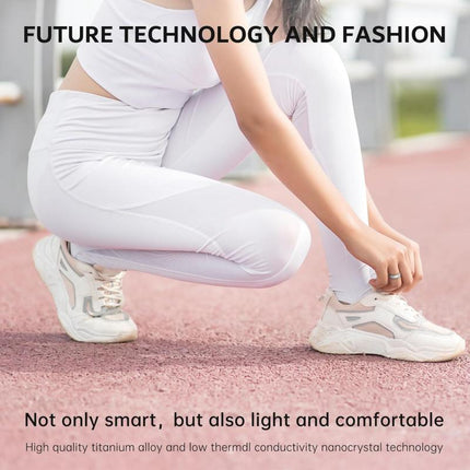 2025 Luxury Diamond Smart Ring – Silver Edge Fitness Tracker – Heart Rate & Sleep Monitor – Elegant Health Jewelry for Women