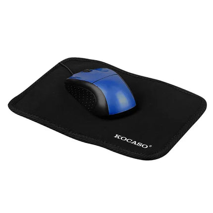 Slim Travel Mouse Pad and Tech Organizer Case – Portable Protective Sleeve with Elastic Accessory Bands for Digital Nomads & Office Commuters