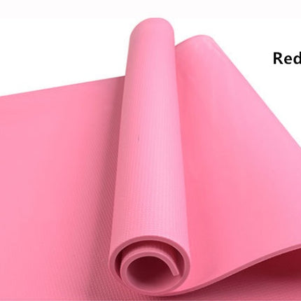 High-Density EVA Yoga Mat – Non-Slip Exercise Mat for Fitness, Pilates & Stretching – 4mm/6mm Thickness – Lightweight & Durable