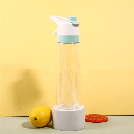 AquaMist™ Cooling Sports Bottle – Refreshing Spray & Drink Hydration Cup for Gym, Travel & Kids