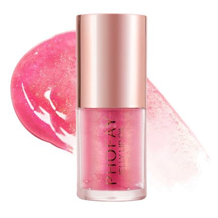 Phofay Hydrating Jelly Lip Oil – Nourishing Treatment with High-Shine Glow