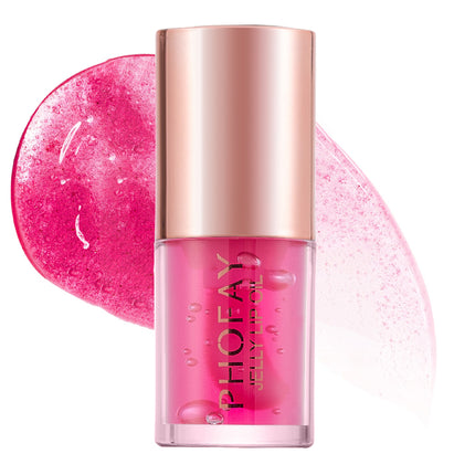 Phofay Hydrating Jelly Lip Oil – Nourishing Treatment with High-Shine Glow