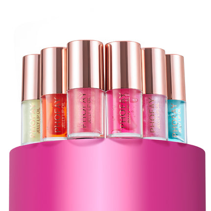 Phofay Hydrating Jelly Lip Oil – Nourishing Treatment with High-Shine Glow