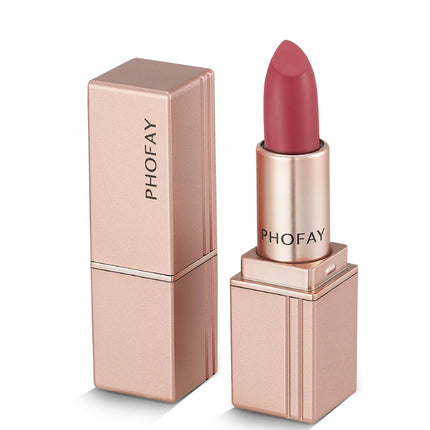 Phofay Velvet Matte Lipstick – High-Pigment & Long-Lasting Comfort