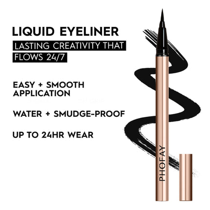 Phofay Ultra-Fine Liquid Eyeliner – Precision Tip & 24H Waterproof