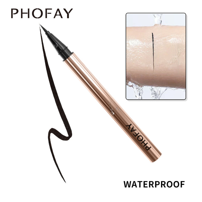 Phofay Ultra-Fine Liquid Eyeliner – Precision Tip & 24H Waterproof