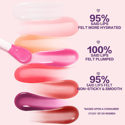 Phofay Juicy Lip Oil – Ultra-Hydrating Glow & Fruit-Fresh Finish