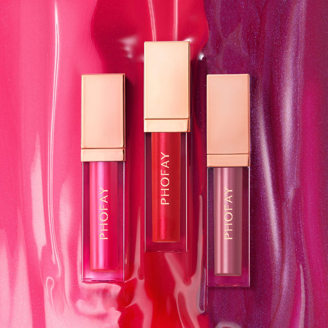 Phofay Intense Shine Lip Gloss – Long-Wear Moisture & Glossy Finish