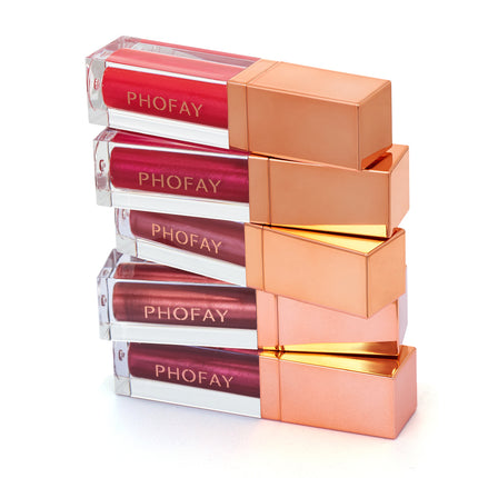 Phofay Intense Shine Lip Gloss – Long-Wear Moisture & Glossy Finish