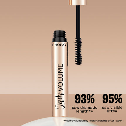 Phofay 4D Volumizing Mascara – Smudge-Proof & Long-Lasting Length